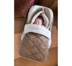 Rock Voetenzak Autostoel - Oker -Kinderwereld Verkoop baby s only rock voetenzak autostoel oker 2