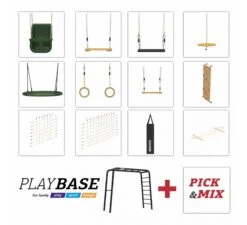 Berg PlayBase Klimnet M 5 Berg PlayBase Klimnet M -Kinderwereld Verkoop berg playbase klimnet m 1