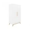 2-Deurskast Fenna - Wit -Kinderwereld Verkoop bopita 2 deurskast fenna wit