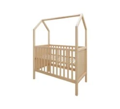My First House Bedbank 60x120 - Naturel -Kinderwereld Verkoop bopita my first house bedbank 60x120 naturel 1