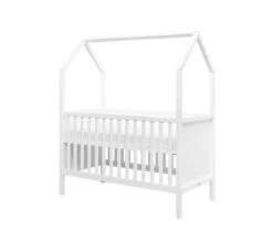 My First House Bedbank 70x140 - Wit -Kinderwereld Verkoop bopita my first house bedbank 70x140 wit 1