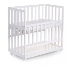 Childhome Bedside Crib - Wit