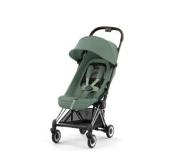 CYBEX Coya Buggy - Chrome/Leaf Green -Kinderwereld Verkoop cybex coya buggy chrome leaf green 2