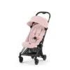 CYBEX Coya Buggy - Matt Black/Peach Pink -Kinderwereld Verkoop cybex coya buggy matt black peach pink