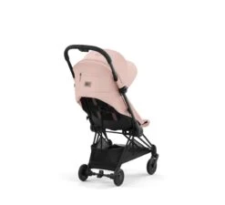 CYBEX Coya Buggy - Matt Black/Peach Pink -Kinderwereld Verkoop cybex coya buggy matt black peach pink 5