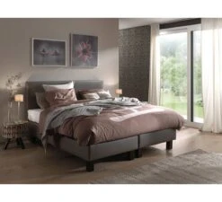Boxspringset Comfort 90x200 - Grijs -Kinderwereld Verkoop duvatex boxspringset comfort 90x200 grijs 1