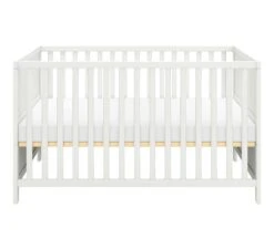 Ledikant Luna Groeven 70x140 - White -Kinderwereld Verkoop flexa ledikant luna groeven 70x140 white 1