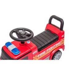 Loopauto Brandweer - Rood -Kinderwereld Verkoop happy baby loopauto brandweer rood 5