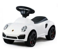 Loopauto Porsche - Wit -Kinderwereld Verkoop happy baby loopauto porsche wit 3