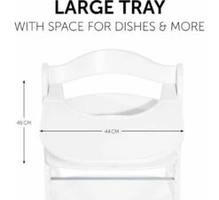 HAUCK Alpha Click Tray - White -Kinderwereld Verkoop hauck alpha click tray white 2