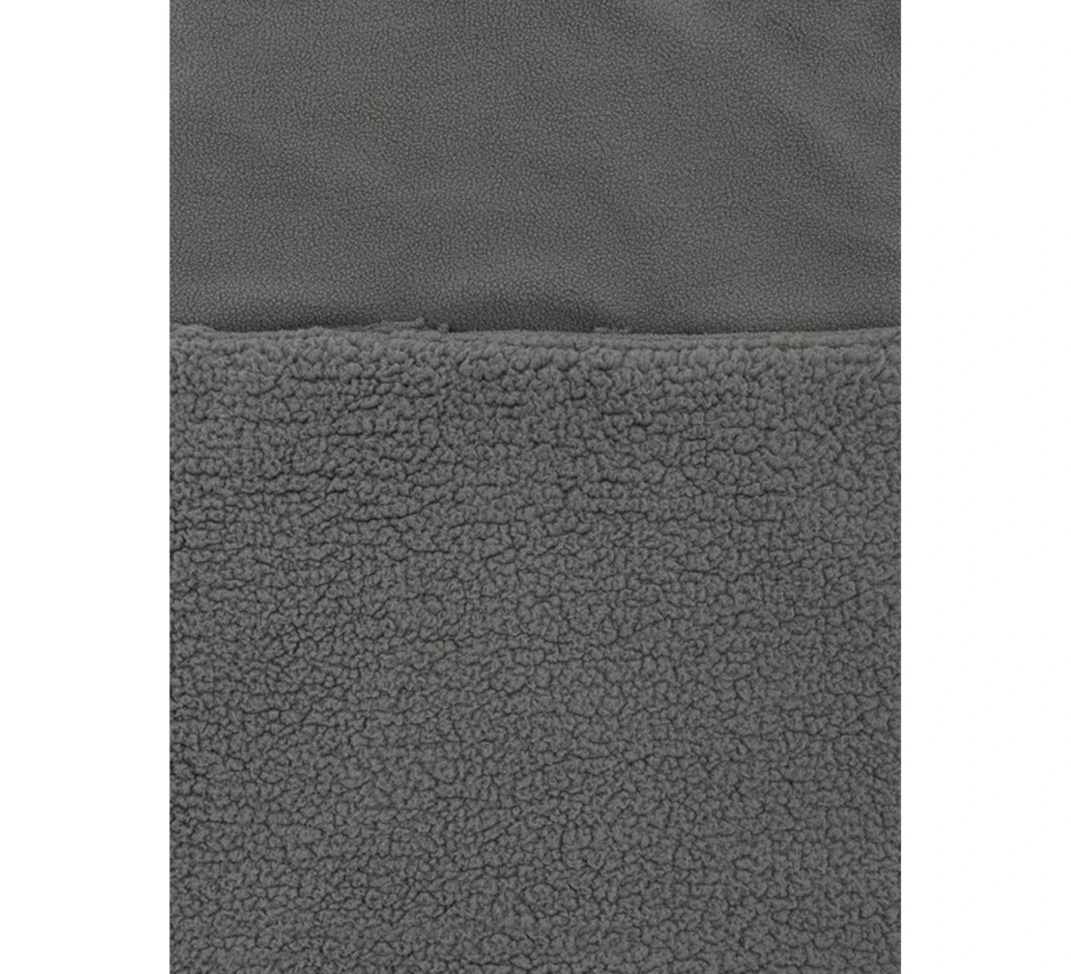 Jollein Voetenzak 3/5 Teddy - Storm Grey 6 Jollein Voetenzak 3/5 Teddy - Storm Grey - Afbeelding 4