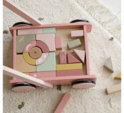 Little Dutch Blokkenkar Wild Flowers -Kinderwereld Verkoop little dutch blokkenkar wild flowers 3