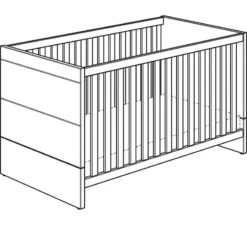 Fiona Ledikant 70x140cm -Kinderwereld Verkoop paidi fiona ledikant 70x140cm 2