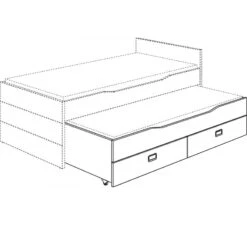 Fiona Onderschuifbed -Kinderwereld Verkoop paidi fiona onderschuifbed 2