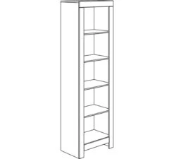 Fiona Vitrinekast -Kinderwereld Verkoop paidi fiona vitrinekast 1