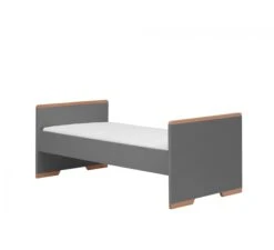 Snap Ledikant 70x140cm - Dark Grey -Kinderwereld Verkoop pinio snap ledikant 70x140cm dark grey 2