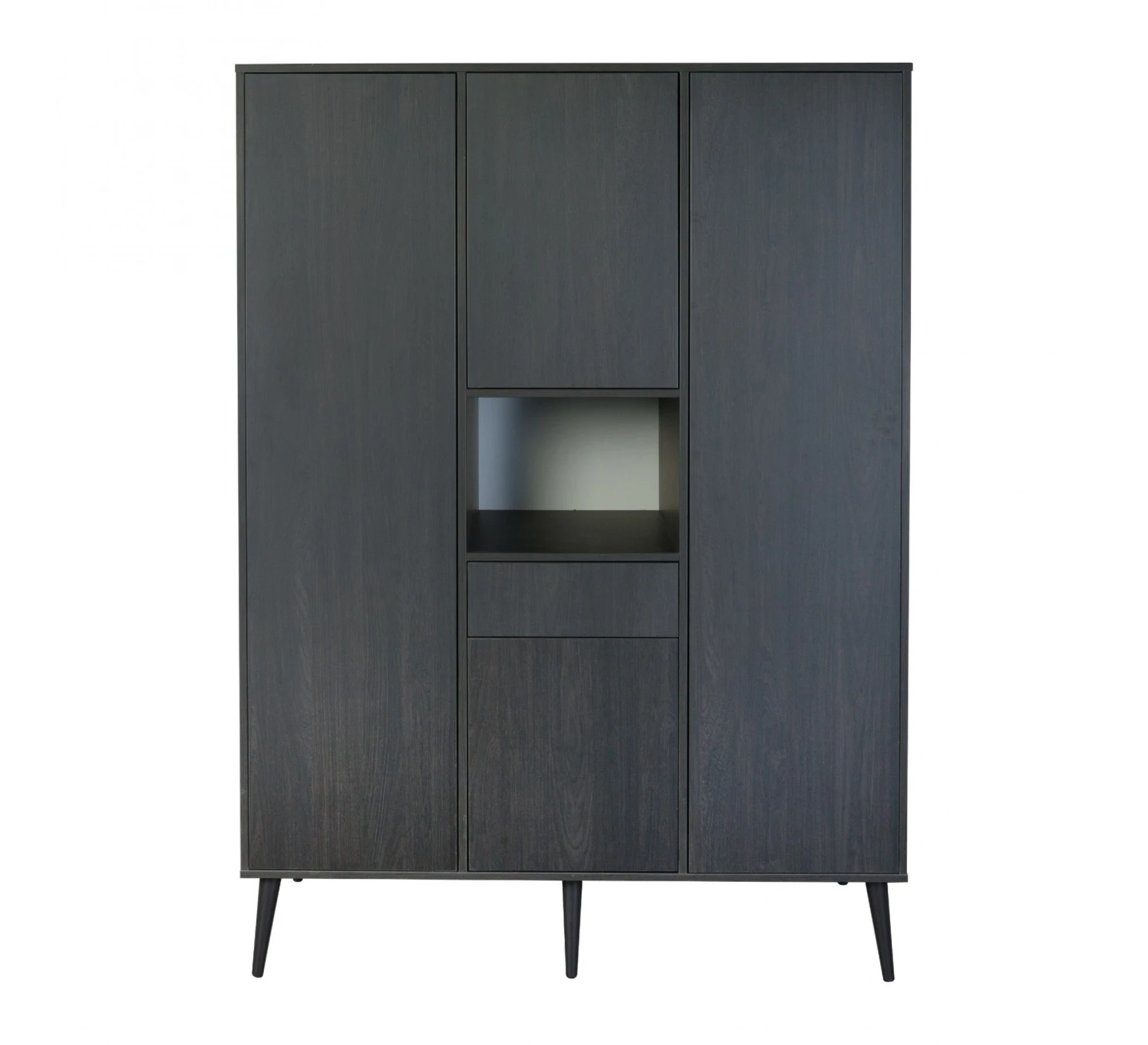 3-deurskast Cocoon XL - Eboni 3 3-deurskast Cocoon XL - Eboni