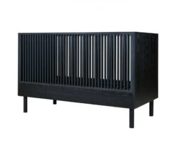 Hai No Ki - Bed 140x70 Black Ash -Kinderwereld Verkoop quax hai no ki bed 140x70 black ash 1
