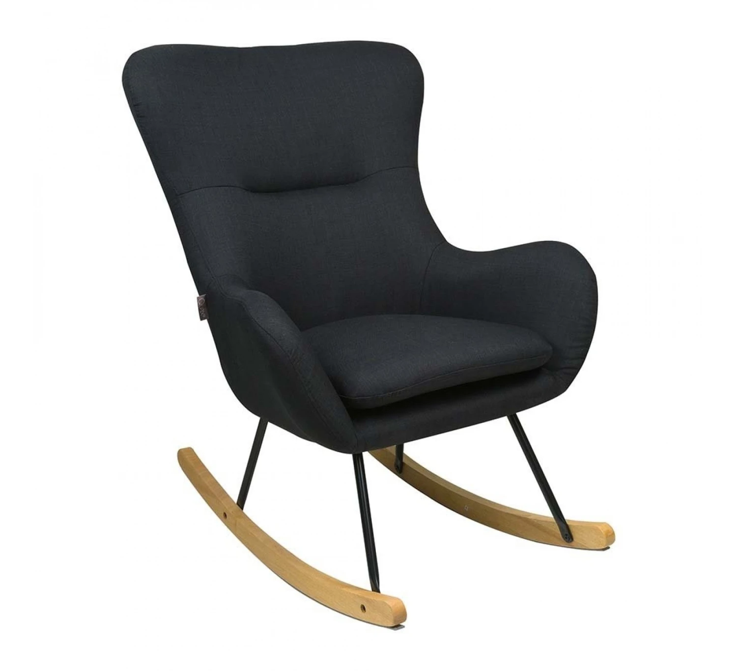 Rocking Chair Adult Basic - Black 3 Rocking Chair Adult Basic - Black