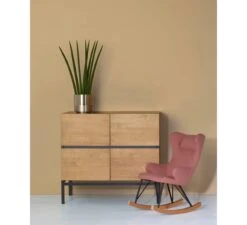 Rocking Kids Chair De Luxe - Black -Kinderwereld Verkoop quax rocking kids chair de luxe black 2