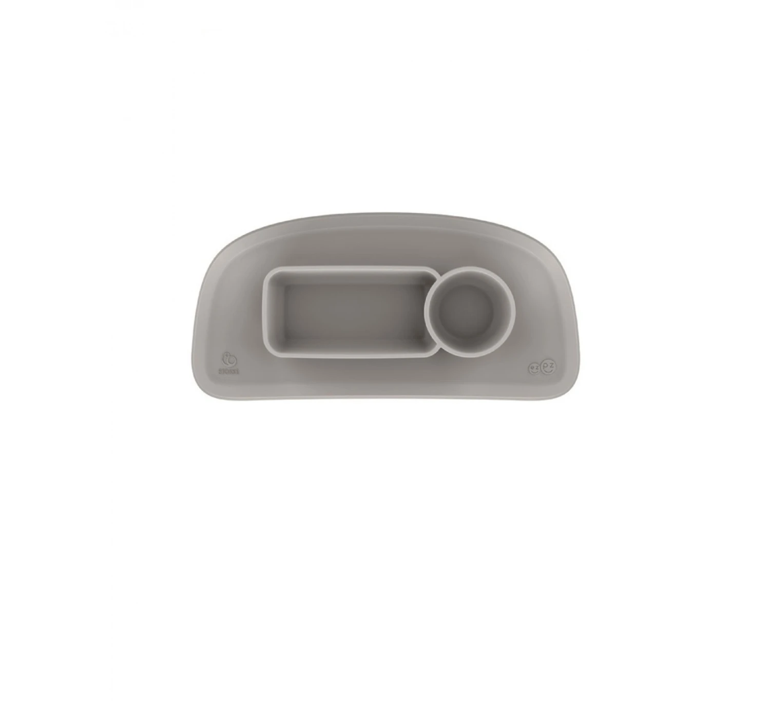 Stokke Ezpz Placemat - Soft Grey 3 Stokke Ezpz Placemat - Soft Grey