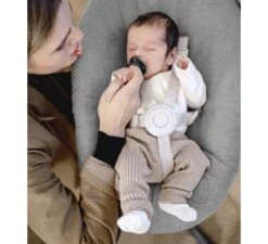 Stokke Nomi® Newborn Set - White/Grey Blue -Kinderwereld Verkoop stokkeAR nomiAR newborn set white grey blue 5