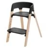Stokke Steps™ Kinderstoel - Black Naturel