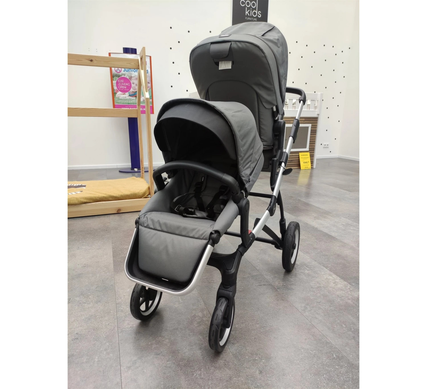 Thule Sleek Duo Kinderwagen - Showmodel 3 Thule Sleek Duo Kinderwagen - Showmodel