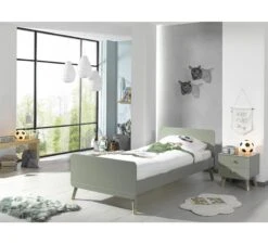 Billy Eenpersoonsbed 90x200 - Olive Green 5 Billy Eenpersoonsbed 90x200 - Olive Green -Kinderwereld Verkoop vipack billy eenpersoonsbed 90x200 olive green 1
